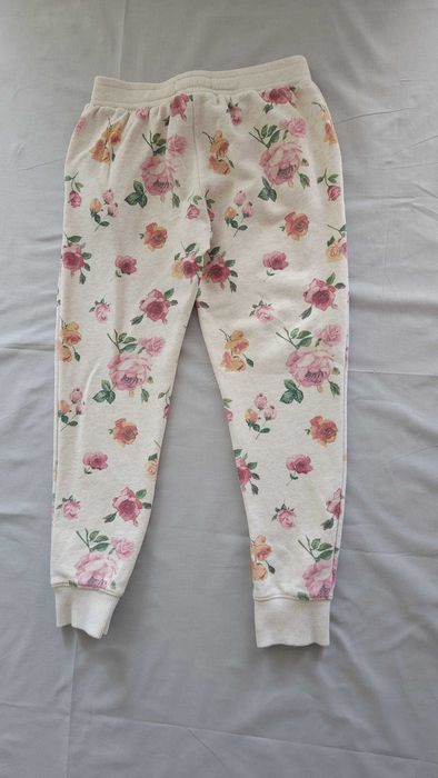 Zara spodnie dresowe kwiaty 164 (158)