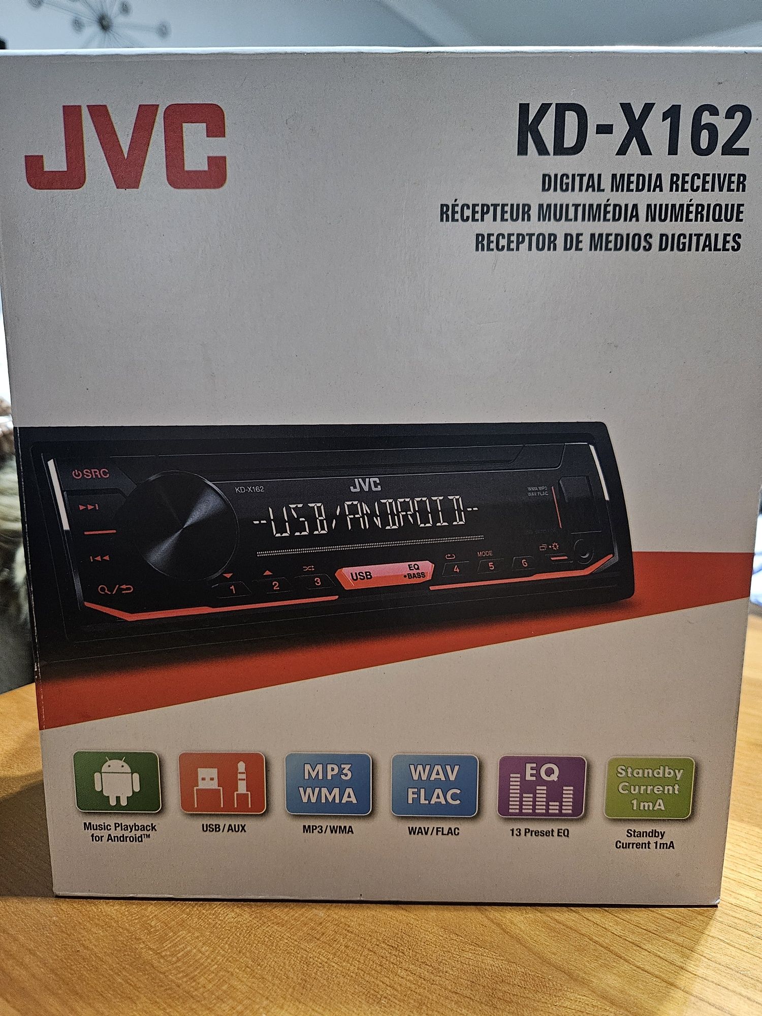 Autoradio JVC KD-X162