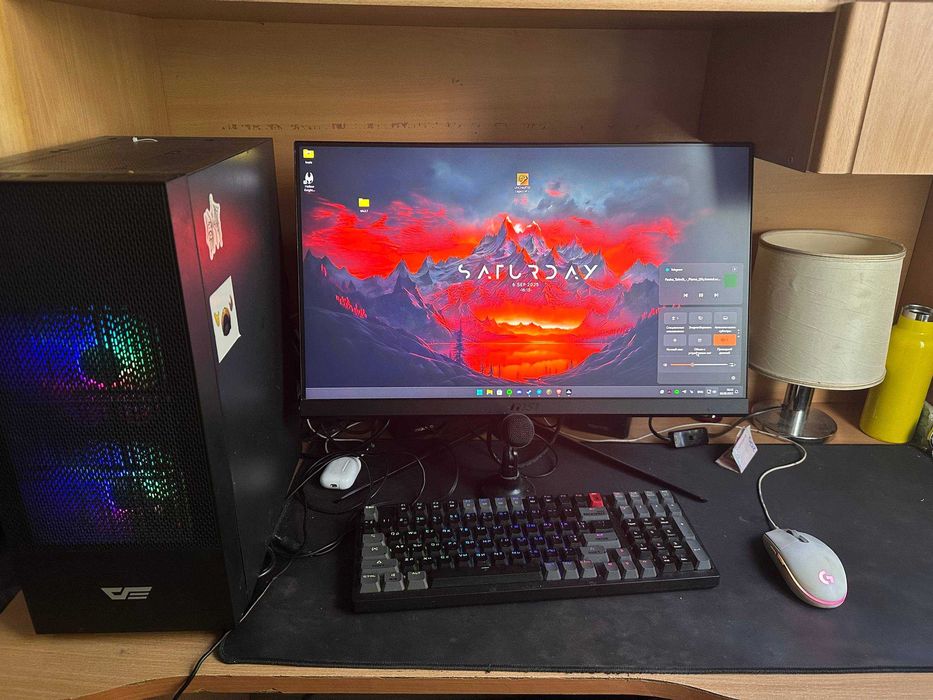 Ігровий ПК Ryzen 5 5600G + RTX 2060 Super, 16GB, 1TB SSD