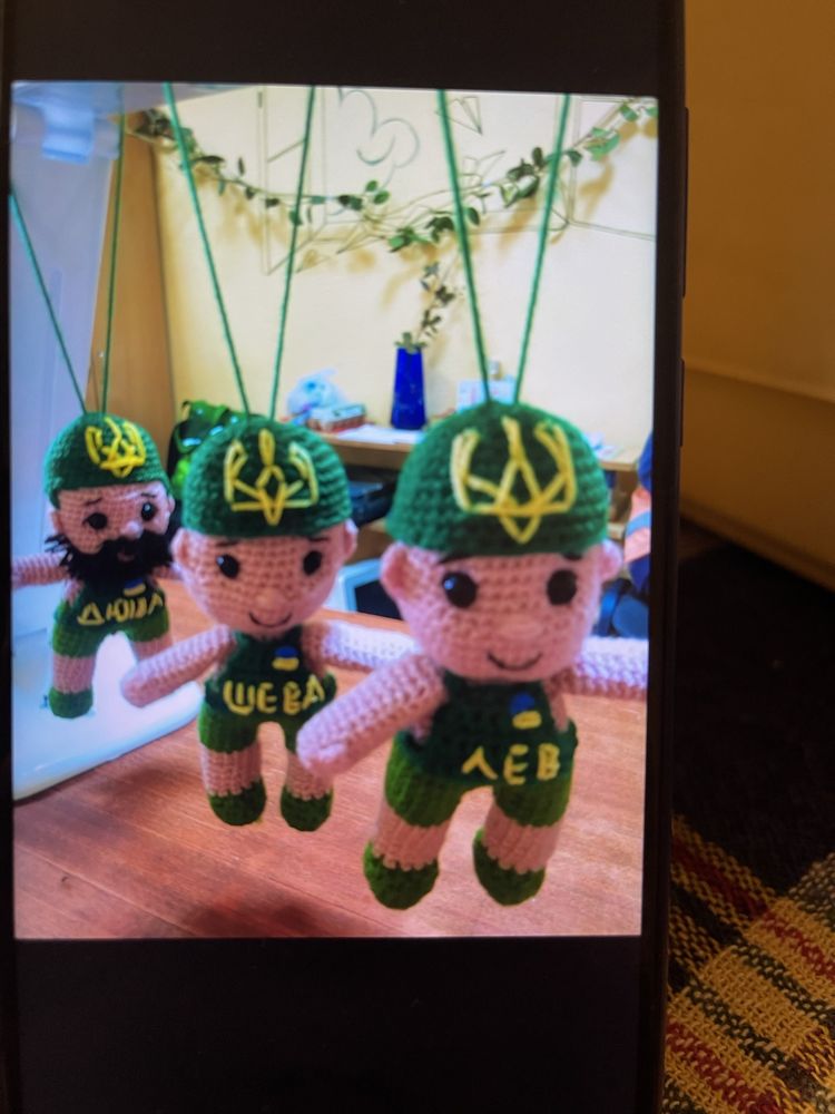 Вязаный Ангел ЗСУ