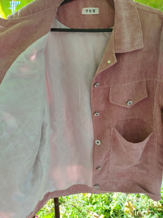 Вельветовая рубашка с подкладкой