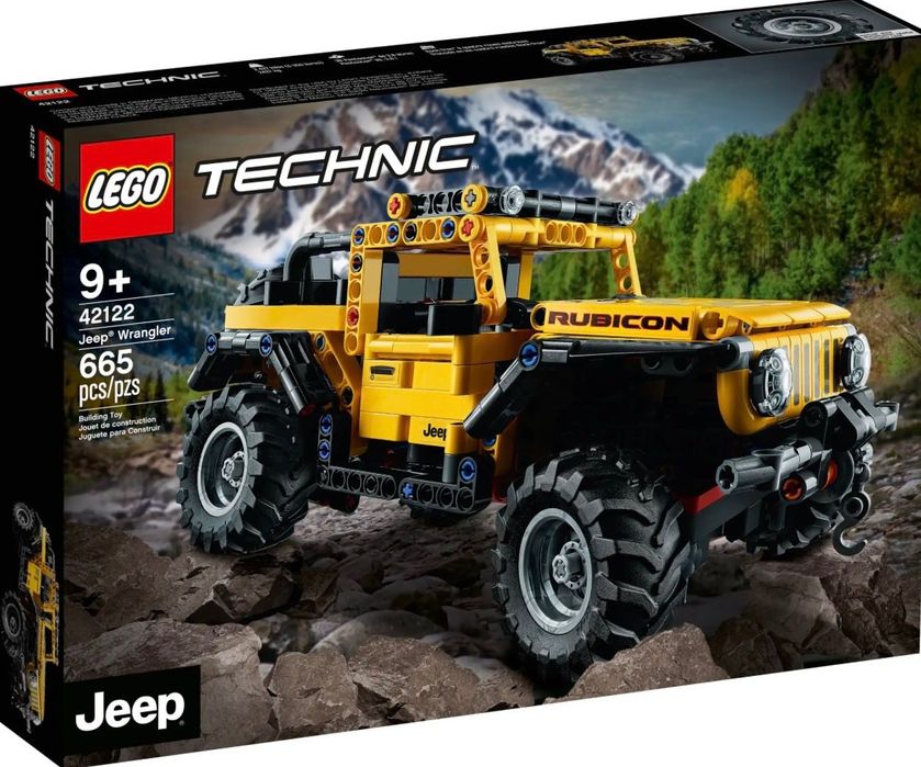 Lego Jeep Wrangler 42122 (novo selado em caixa)