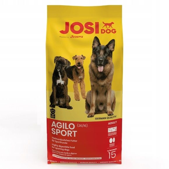 Karma dla psa sucha drób Josera JOSIDOG AGILO SPORT 15kg