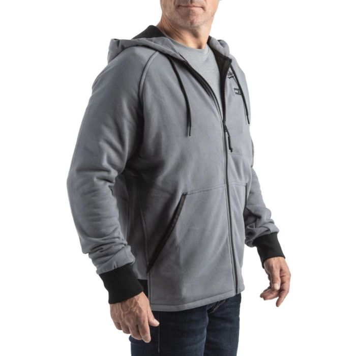 Толстовка з підігрівом MILWAUKEE, M12 HHGREY4, сіра, S, M, L, XL, XXL