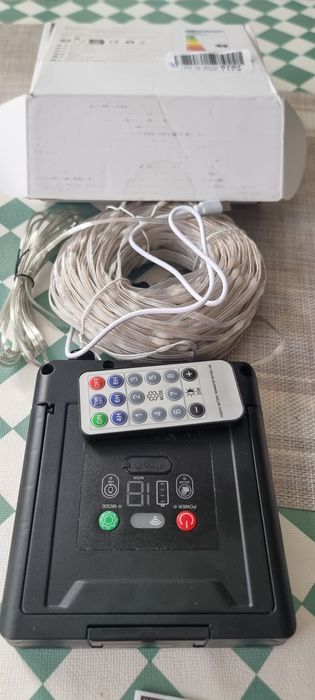 Painel solar de luzes