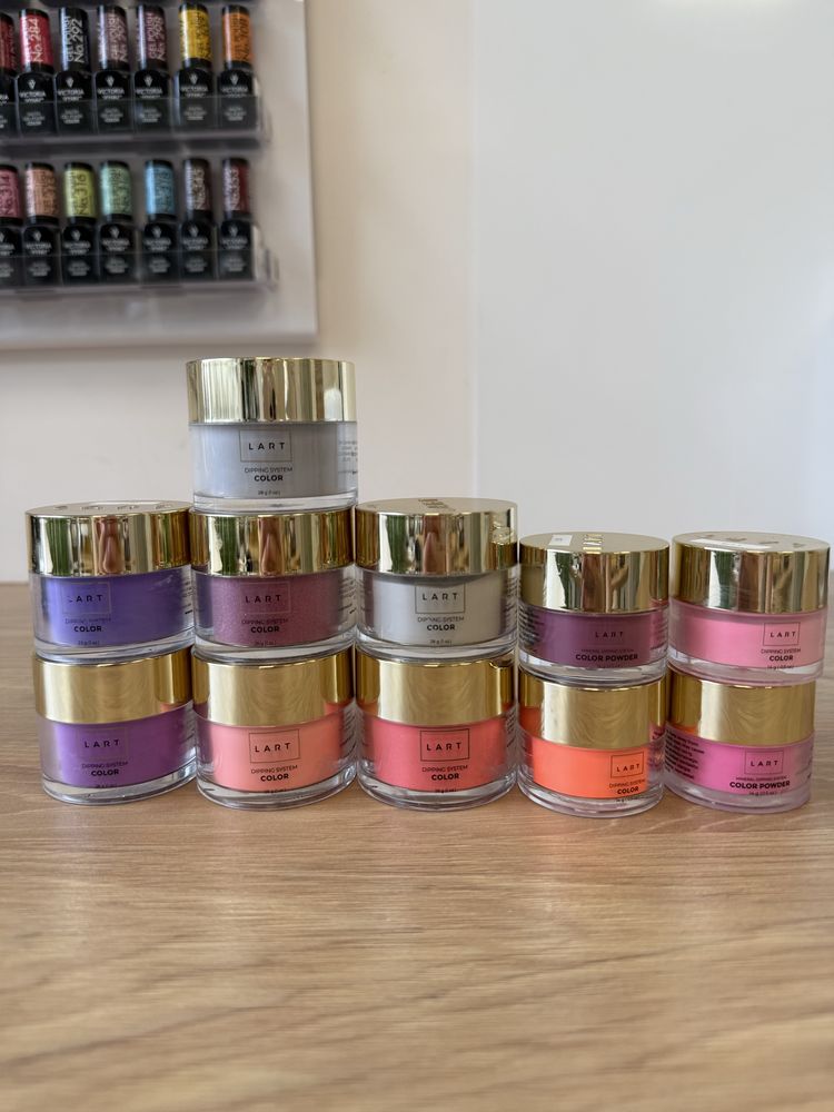 Manicure tytanowy Lart pro pudry kolorowe