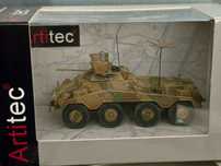 model Artitec diecast H0 1:87 ciężki samochód pancerny Sd.Kfz. 234/1