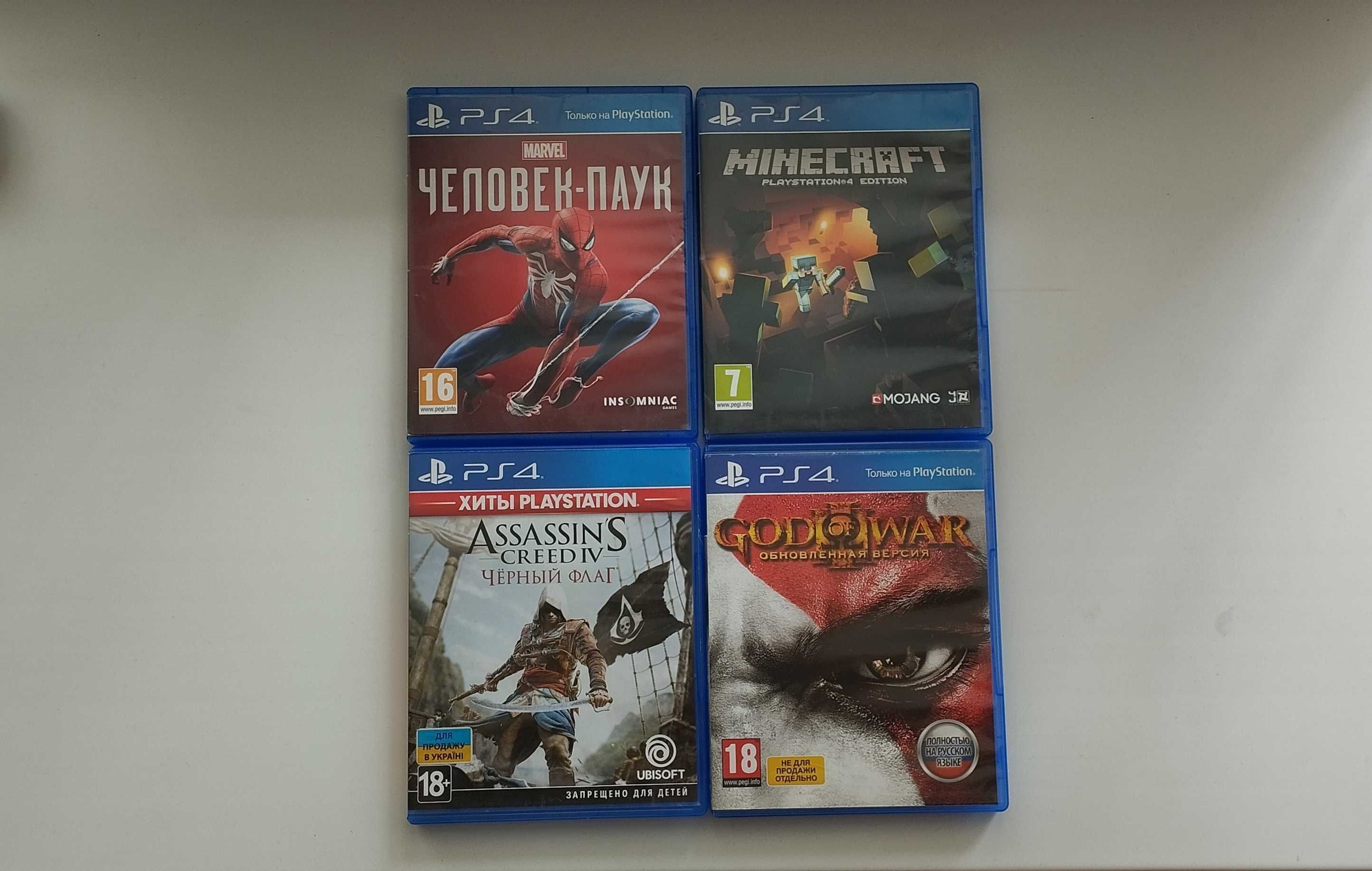 Диски на PS4/PS5