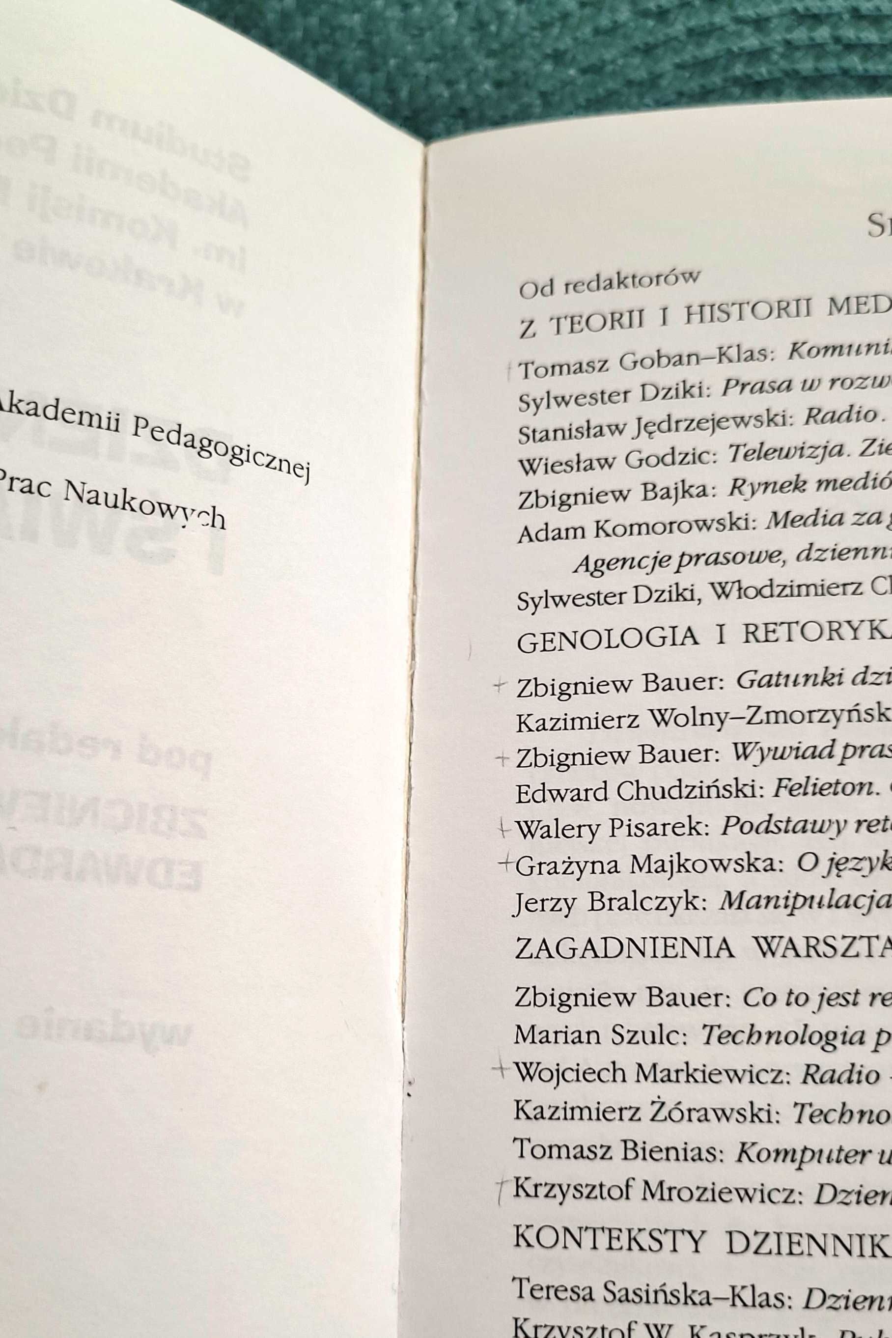 „Dziennikarstwo i świat mediów” Zbigniew Bauer, Edward Chudziński