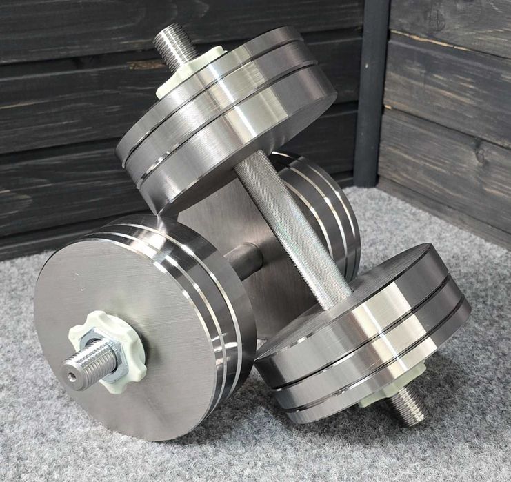 Т94 Гантелі металеві наборні 30 кг Metal color Гантели композитные!