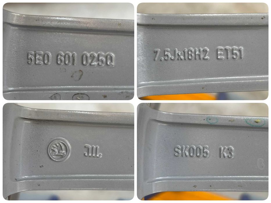 FELGI 18 Seat Audi VW Skoda Octavia Kodiaq Superb 5x112 7.5J ET51 #211