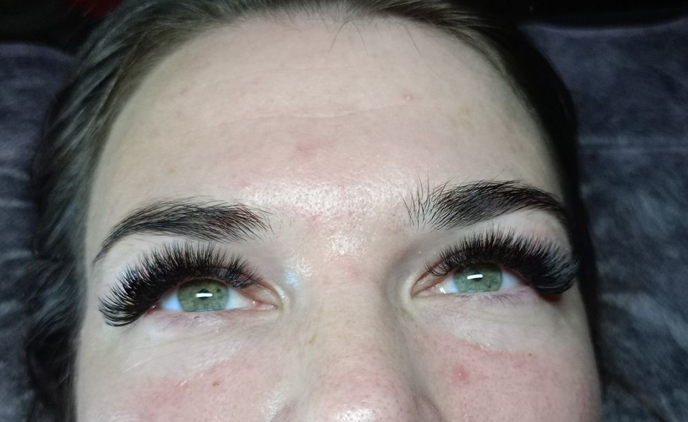 Нарощення вій. Наращивание ресниц