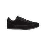 czarne sznurowane buty sportowe zamsz 35
