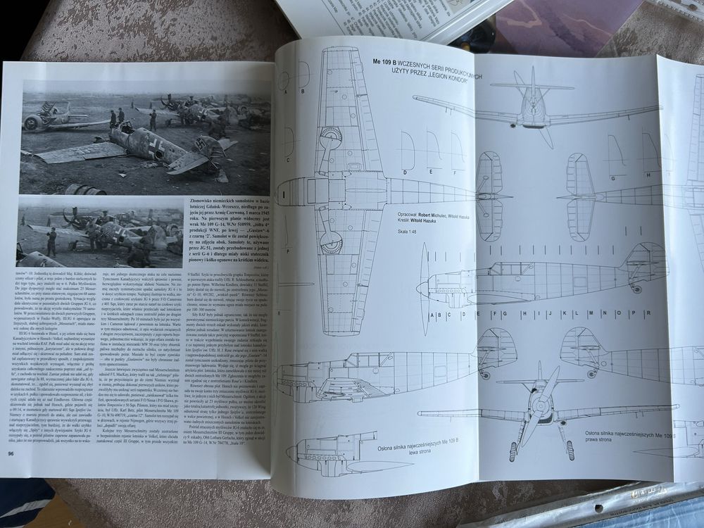 MesserschmittBf-109 J.Michulec cz.5 Monografie lotnicze49 wyd.AJ-Press