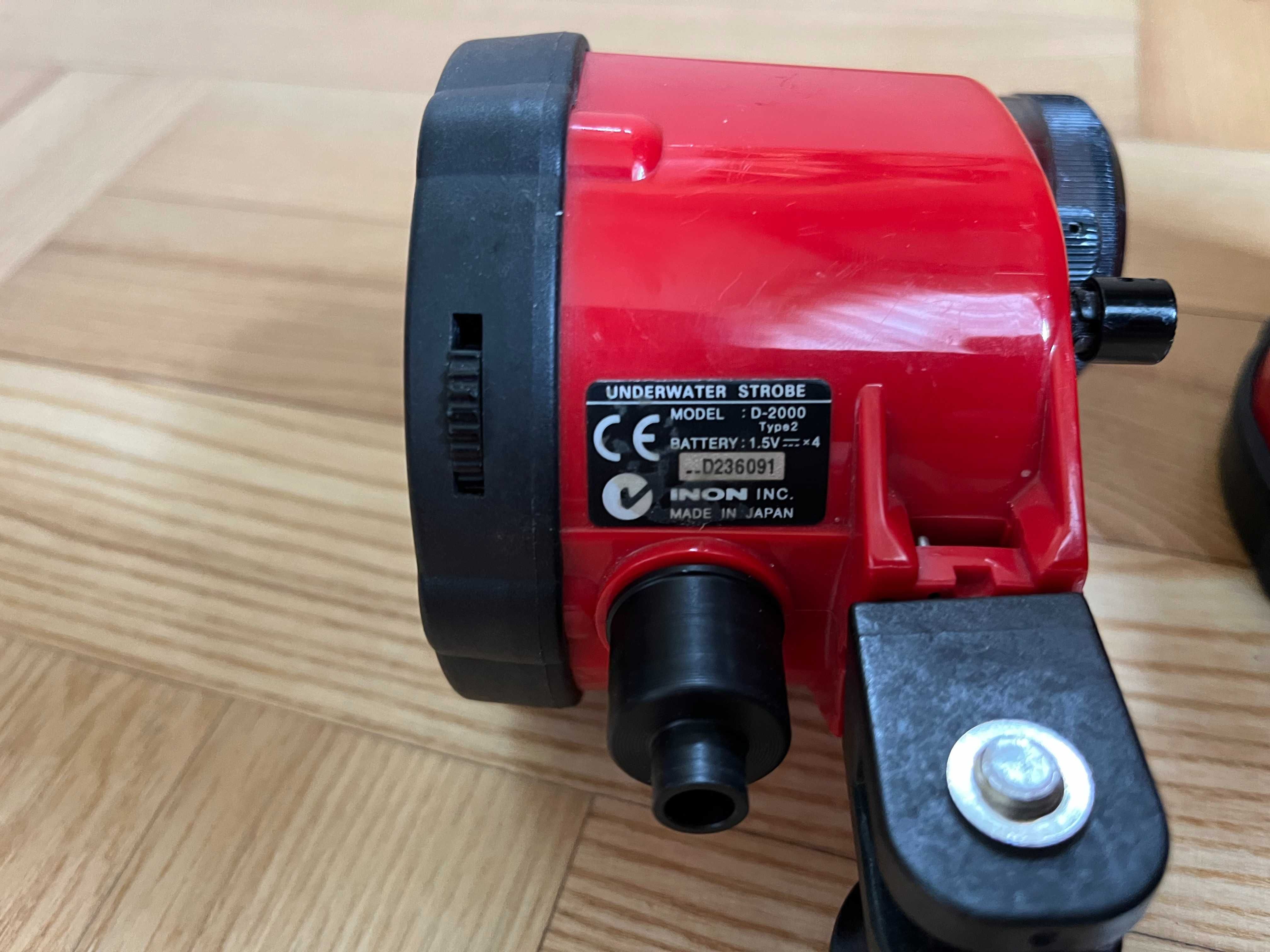 INON D2000 lampy błyskowe podwodne 2 sztuki