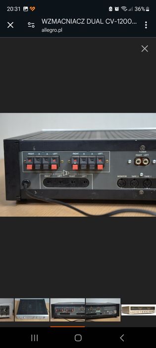 WZMACNIACZ DUAL CV-1200 Super Okazja!