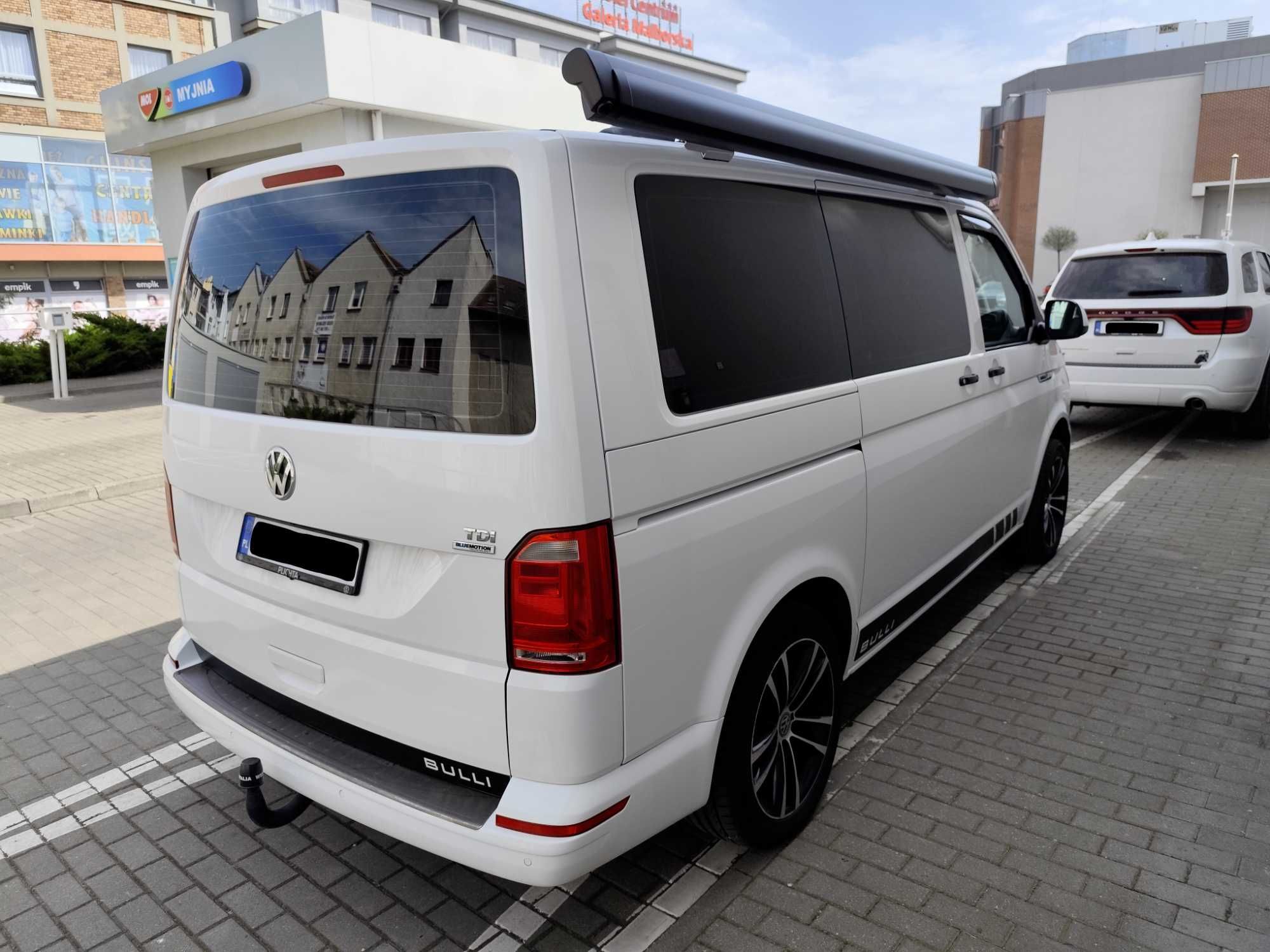 Multivan*Transporter*Campervan*Kampervan*7 osobowy*WEBASTO*Hak*Markiza