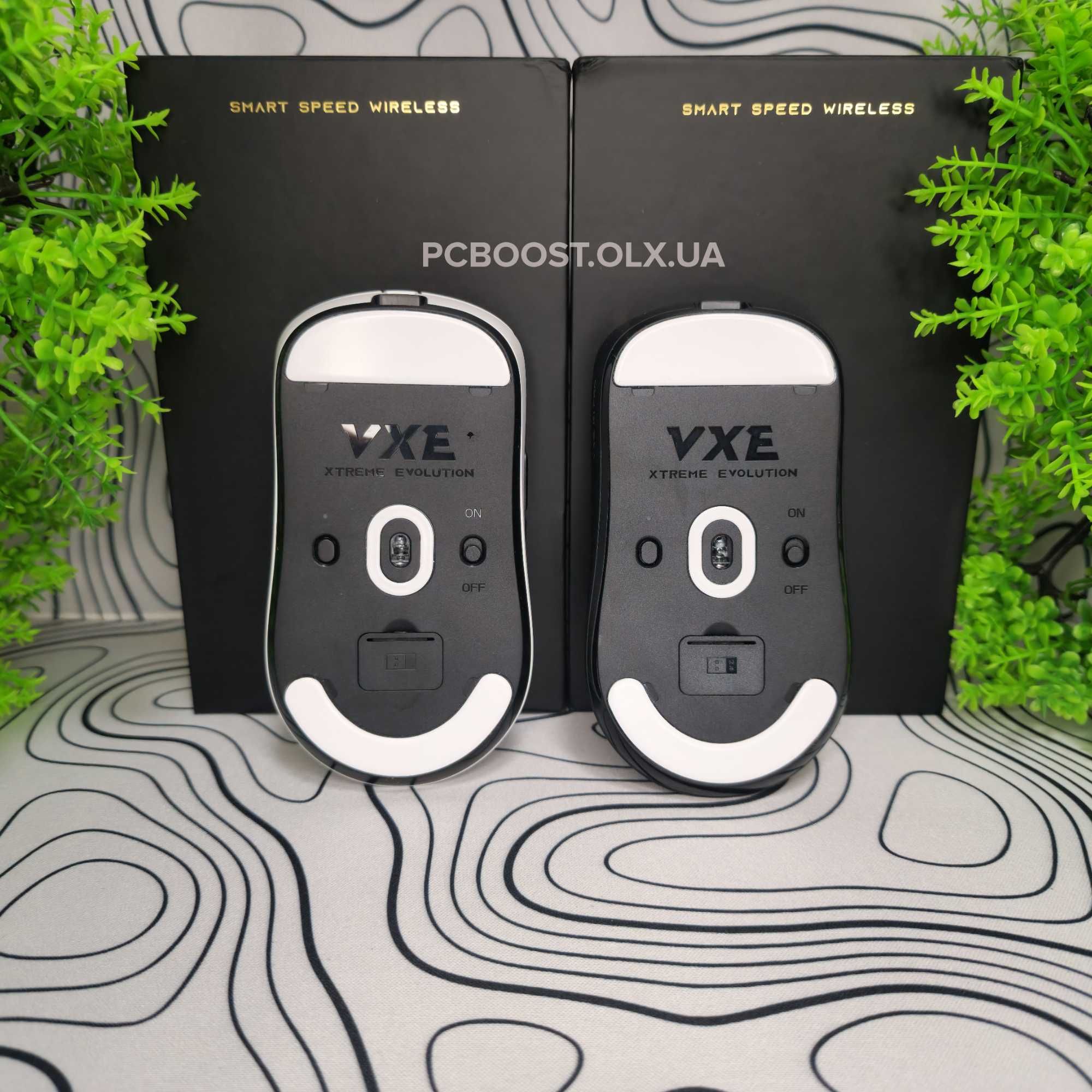 НОВІ ігрові мишки VGN VXE R1 PRO. Геймерска, бездротова, PAW3395