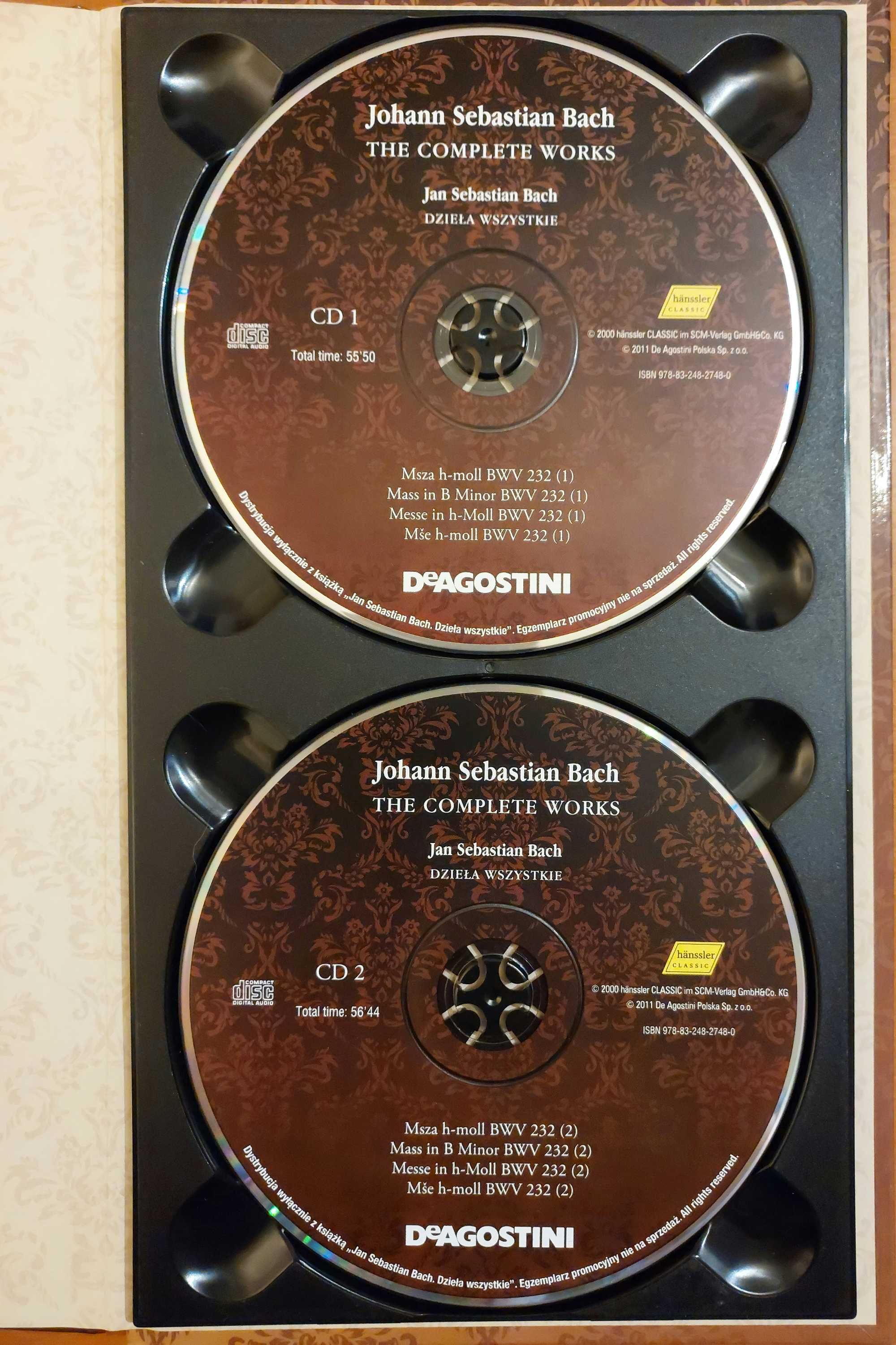 Jan Sebastian Bach Dzieła wszystkie Msza h-moll 2CD