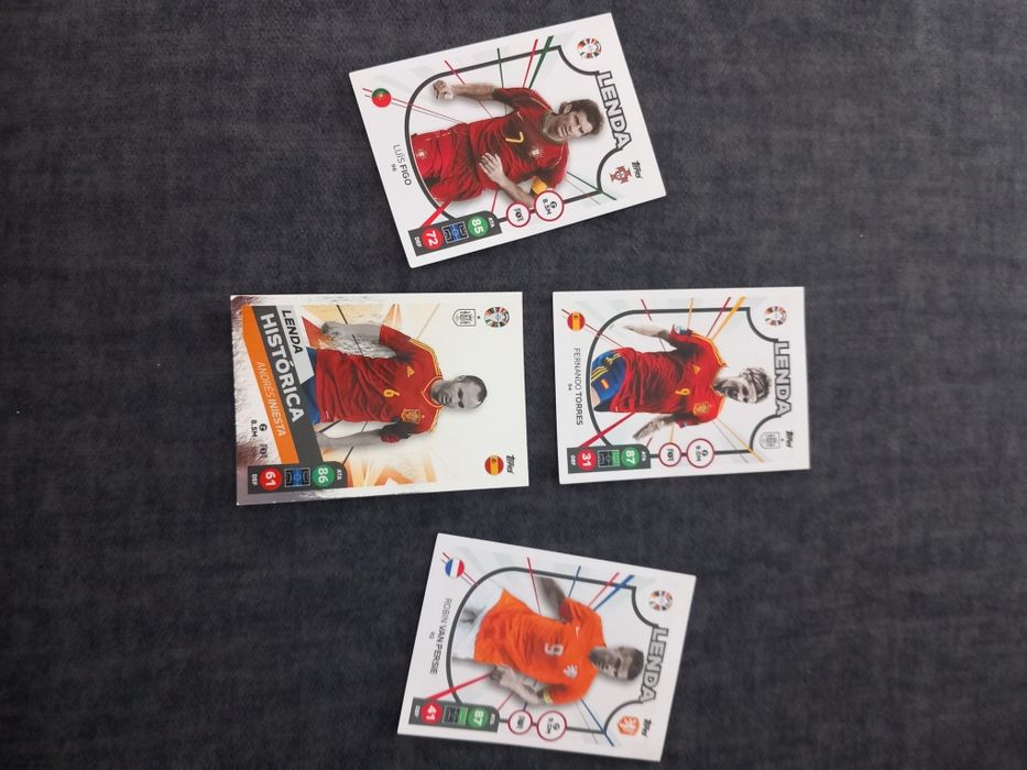 Cromos Lendas - Euro 2024