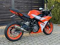 KTM RC 125 *kat. B*Jak nowy* Akrapovic* Niski przebieg*