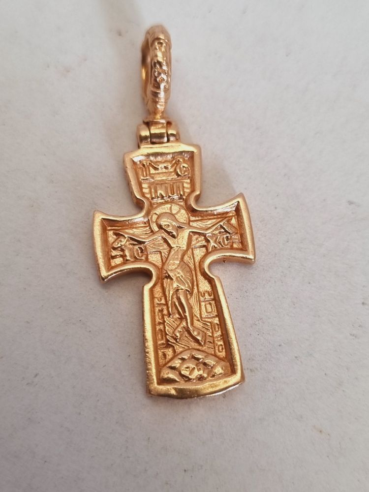 Золотой крест золотий хрест 585проба