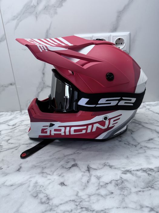 Мотошлем Origine Hero MX Red-White