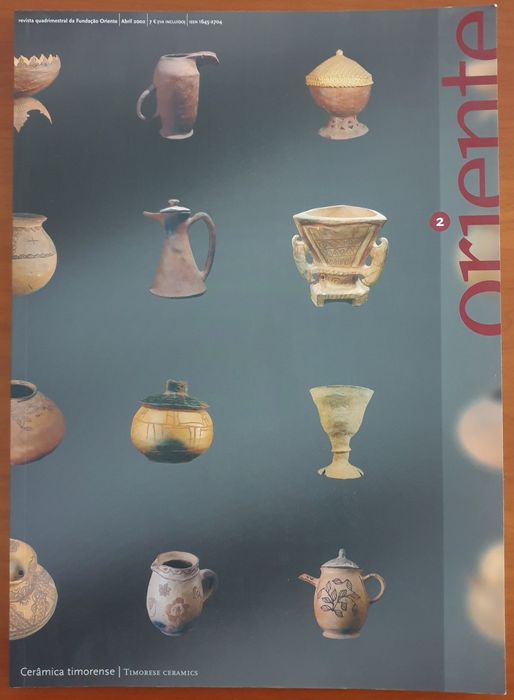 Revista Oriente - n⁰ 2 - Cerâmica Timorense