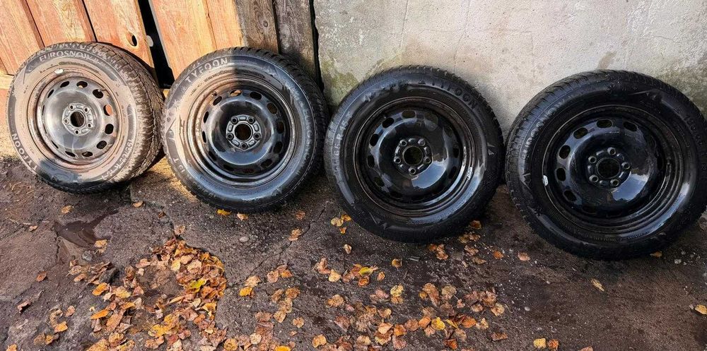 Koła Stalowe - Opony Zimowe - Ford Focus MK2 - 195/55 R15 T