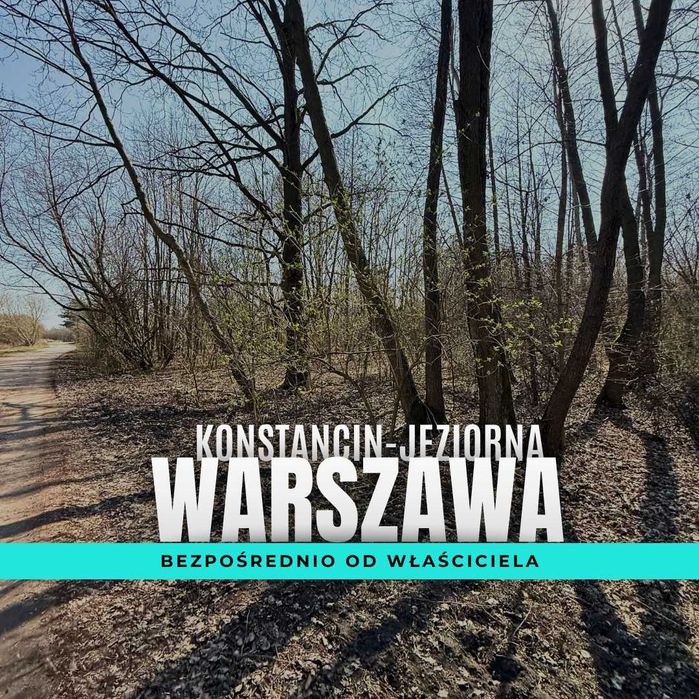 Promocja tygodnia 20%, Działka Konstancin-Jeziorna, od właściciela