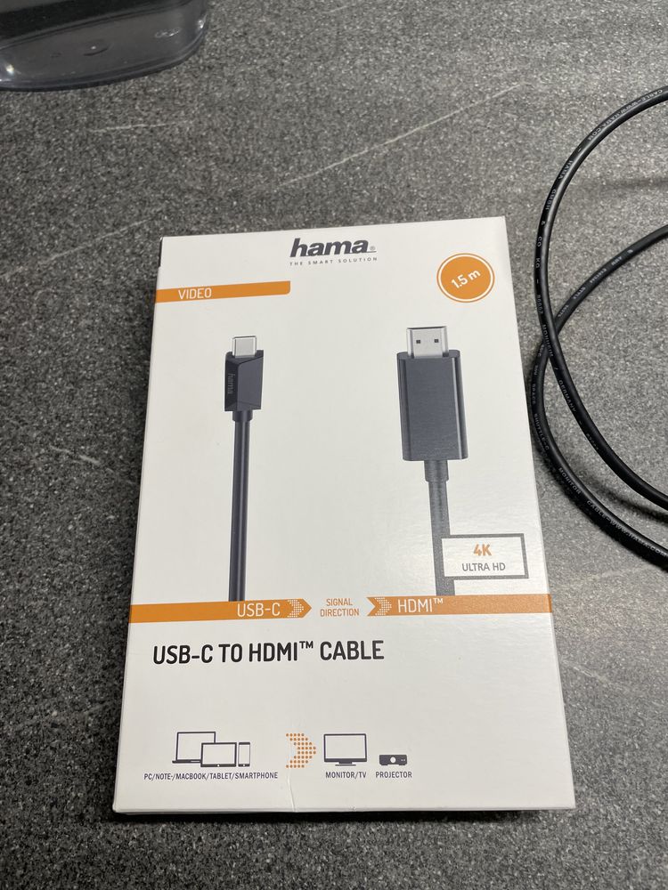 USB-C to HDMI cable HAMA