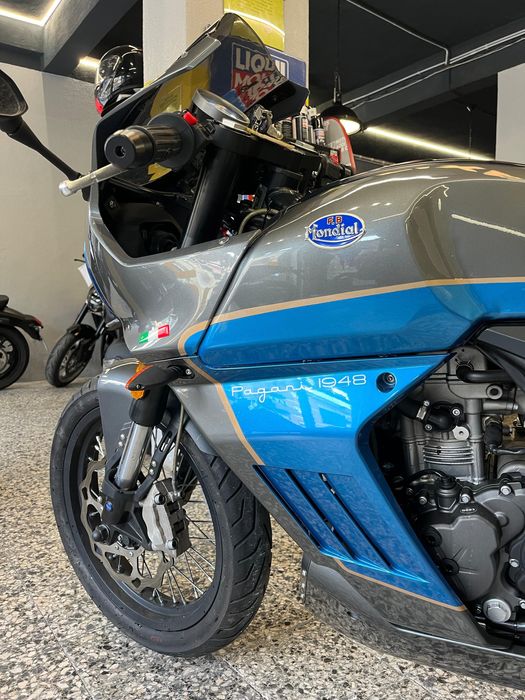 FB Mondial Pagani 125 Uma italiana Bela e Exclusiva Distinção Historia