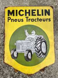 Placa metálica Michelin