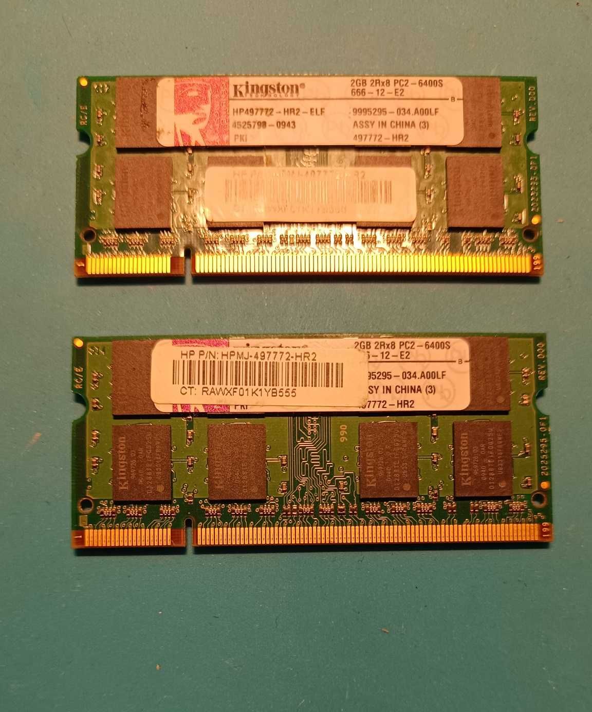 Память для ноутбука 2Gb DDR2 (4Gb)