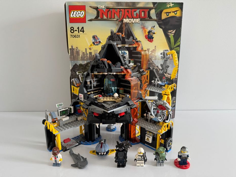 LEGO Ninjago Movie 70631 Wulkaniczna kryjówka Garmadona Pudełko