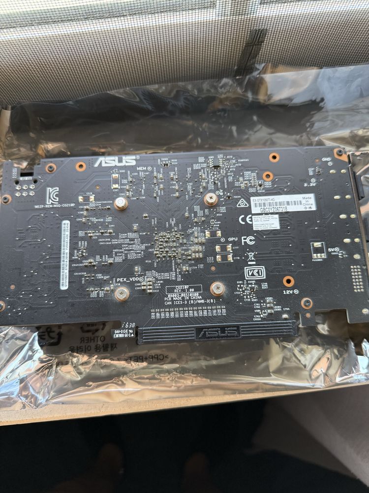 Placa Gráfica - Asus Expedition GTX 1050Ti - 4GB