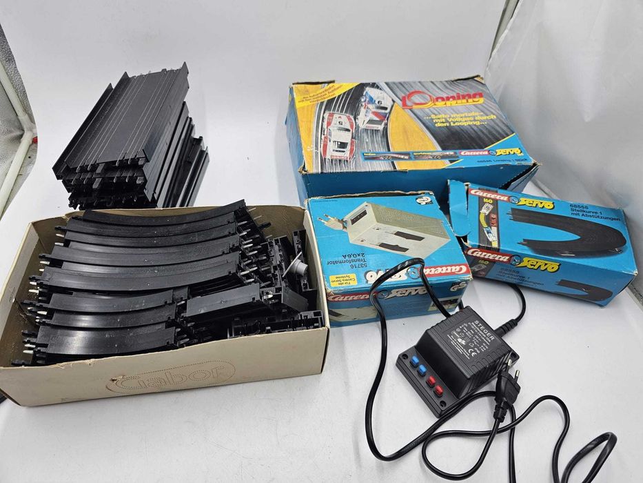 Carrera Servo 160 zestaw tory transformator licznik