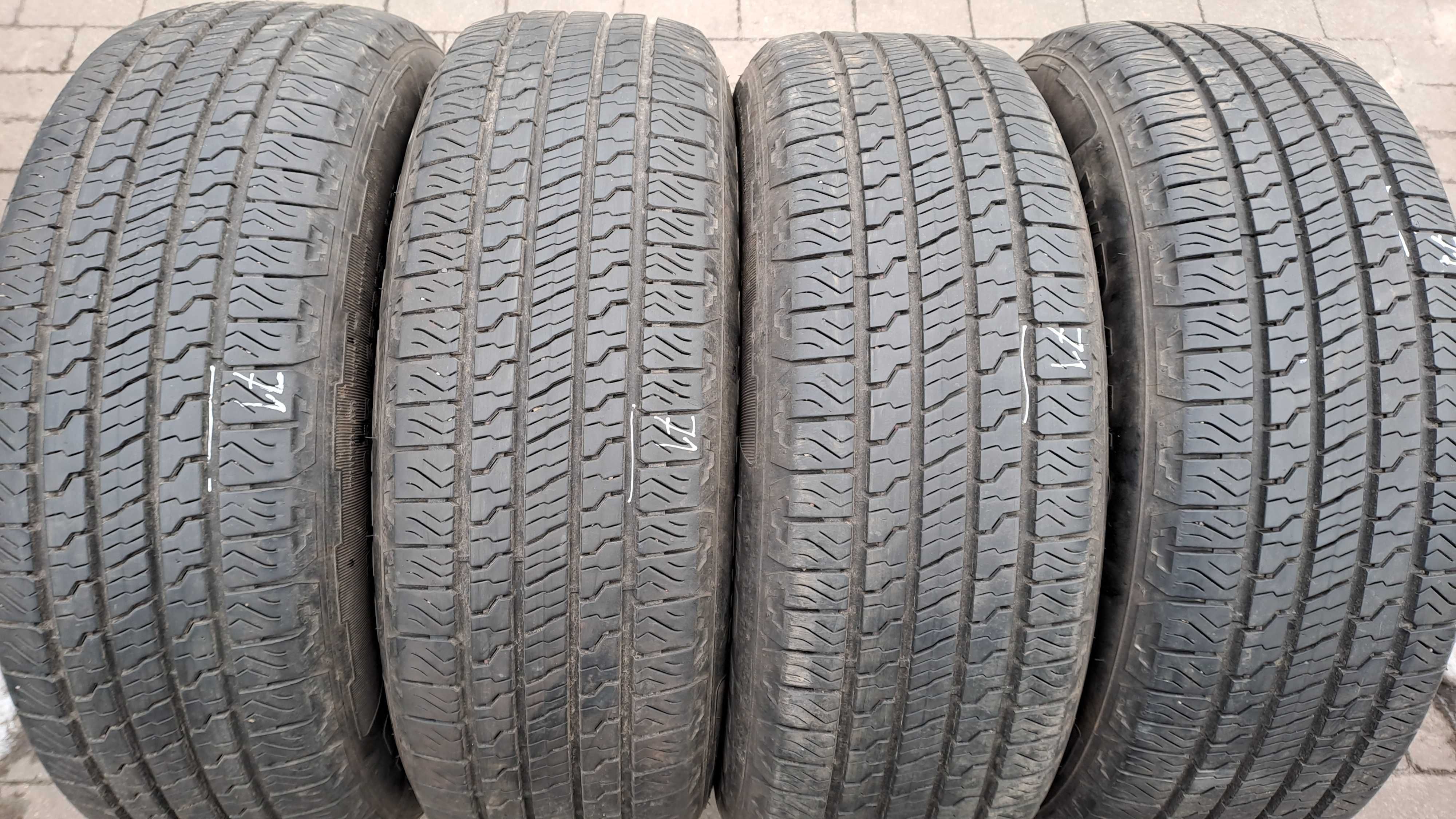 4x Opony 255 65 R 18 Goodyear WRANGLER TERRITORY HT 4szt jak NOWE