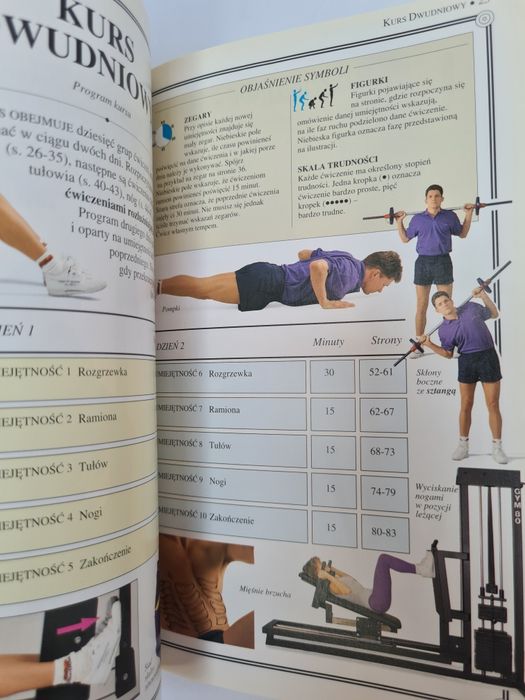 Nauka treningu siłowego w weekend - Książka