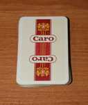 Stare karty CARO do gry PRL