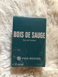 Męskie Yves Rocher, Bois de Sauge, 50 ml EDT, nowe zafoliowane.