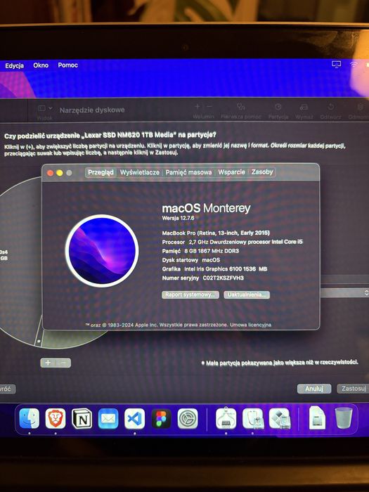 MacBook Pro 13 (Early 2015) 1TB