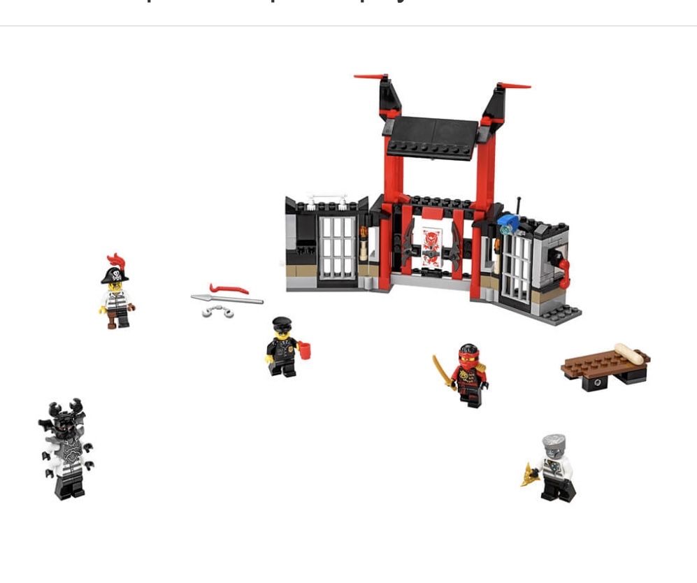 LEGO NINJAGO Побег из тюрьмы "Криптариум" (70591). Б/у