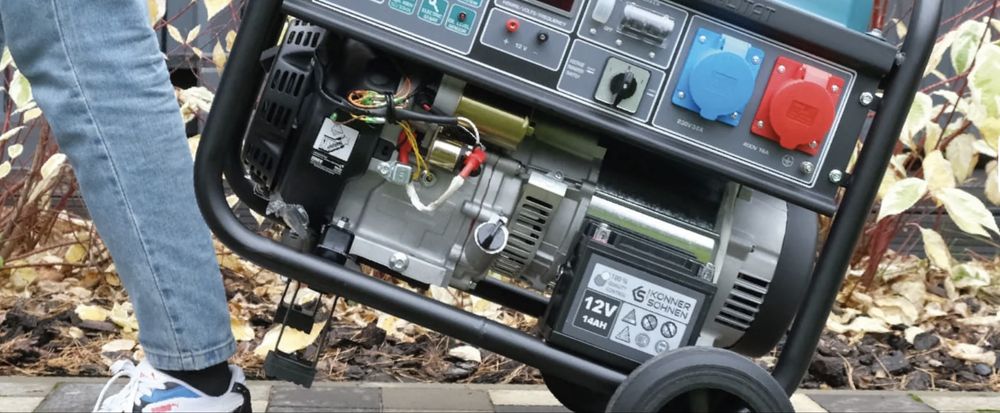 Генератор Gasoline Generator KS 7000E 1/3