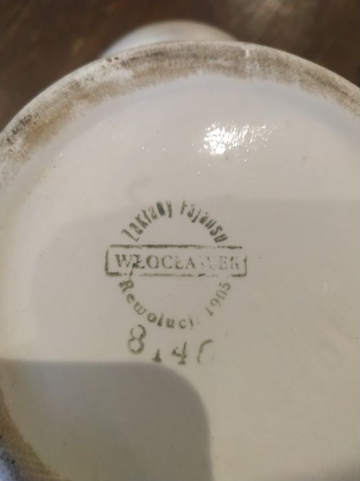URLOP 20-29.11 Włocławek fajansowy dzbanek