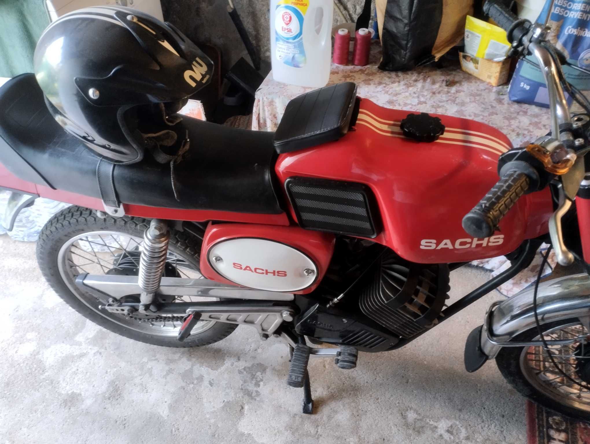 Moto Sachs  motozax 1990 restaurada