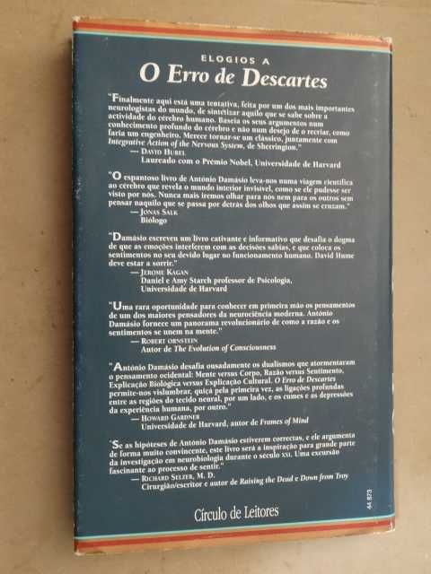 O Erro de Descartes de António Damásio