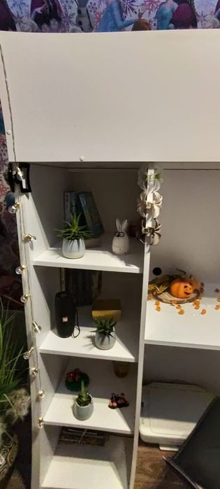 Antresola z biurkiem meble pokój dla dziecka