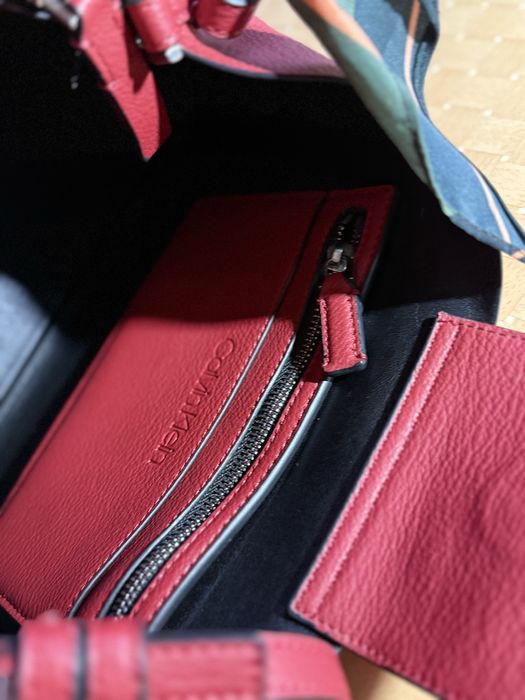 Червона сумка Calvin Klein оригінальна