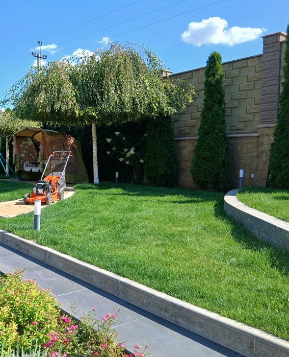 Обслуговування газону, покіс трави